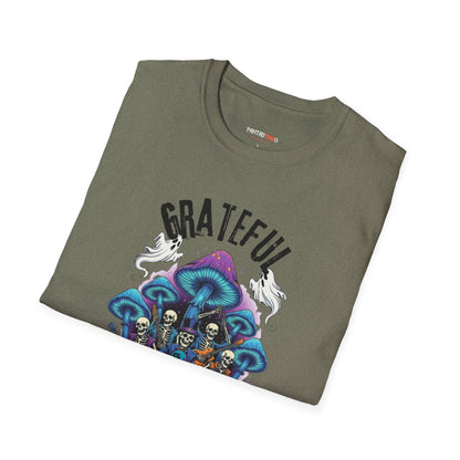 Grateful Dead Inspired Unisex T-Shirt, Softstyle Tee for Music Lovers, Psychedelic Shirt, Festival Apparel, Unique Gift Idea