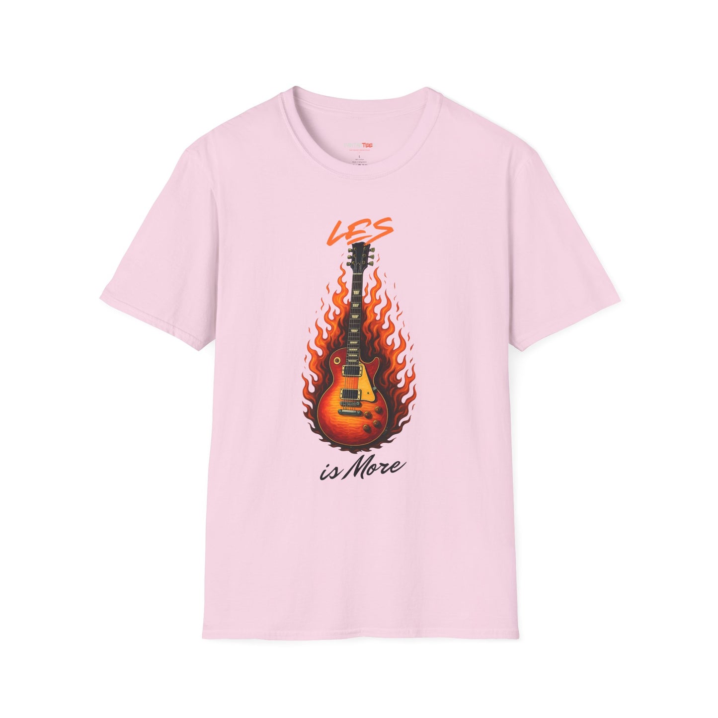Rock-Inspired Unisex T-Shirt: Les is More, Music Lover Gift, Casual Wear, Concert Outfit, Best Friend Birthday