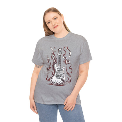 Guitar Flames Tee