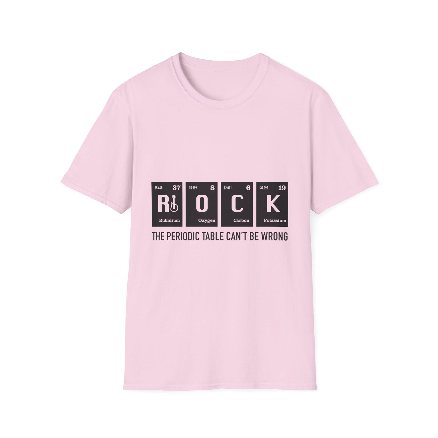Rock n' Science Unisex, Funny Chemistry T-Shirt