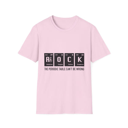 Rock n' Science Unisex, Funny Chemistry T-Shirt