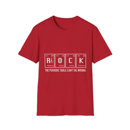 Rock n' Science Unisex, Funny Chemistry T-Shirt
