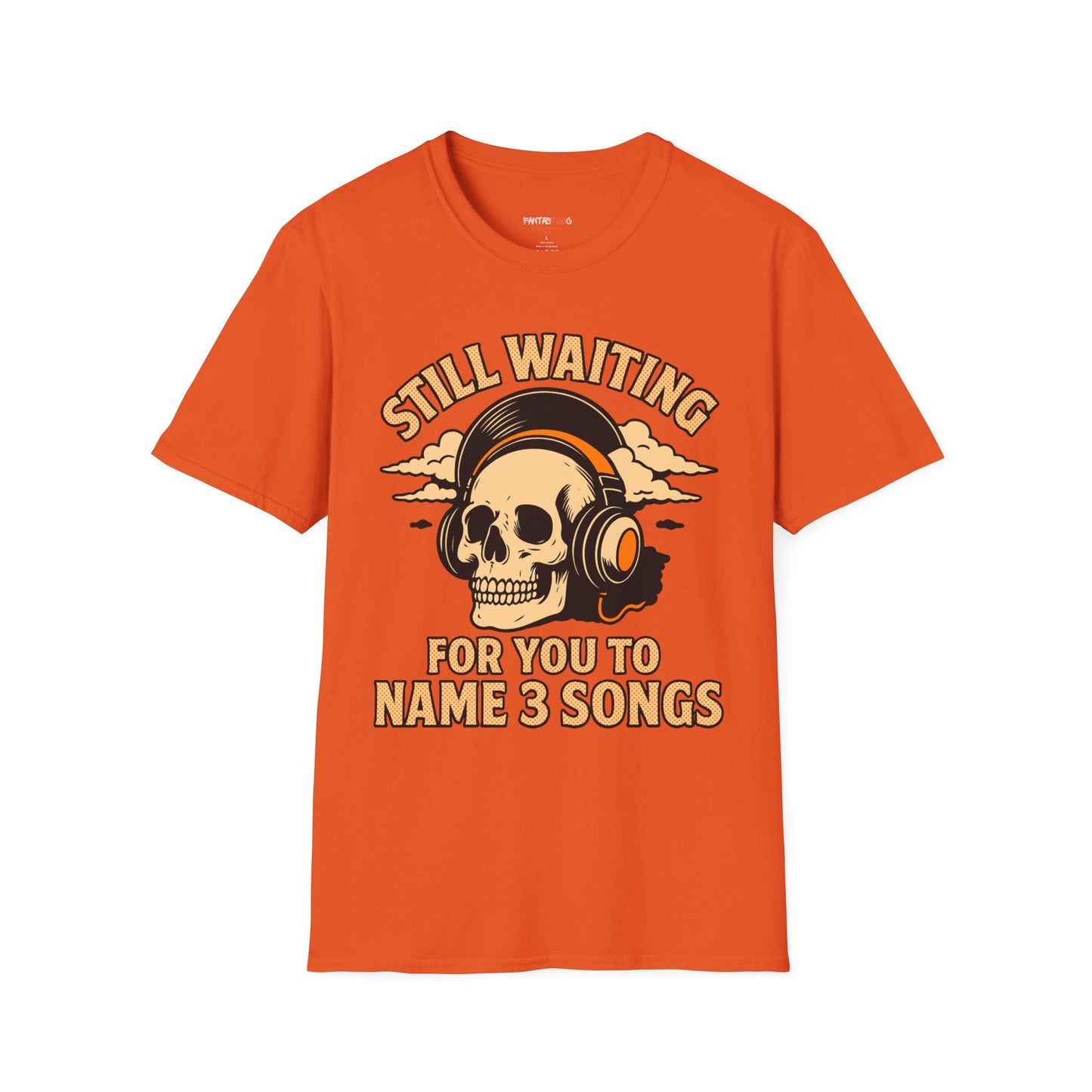 Name 3 Bands Skull T-Shirt