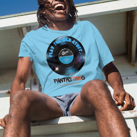 Classic Vinyl Play The Old Stuff Unisex T-Shirt